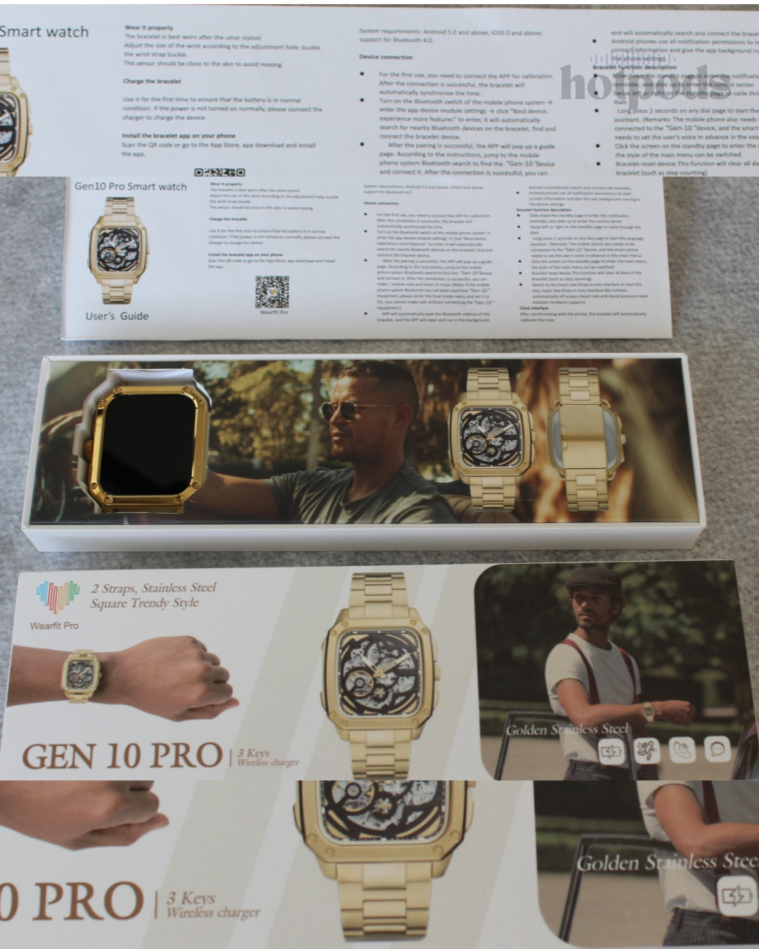 Generation 10 Pro - ON/OFF Logo