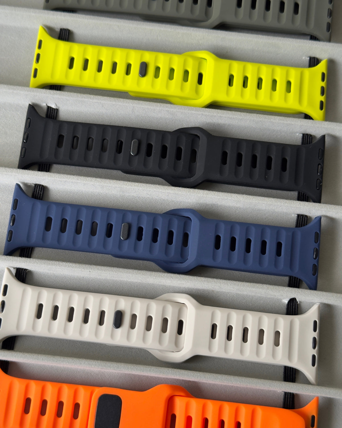 Silicon Sport Band (Mid Blue) 42mm to 49mm