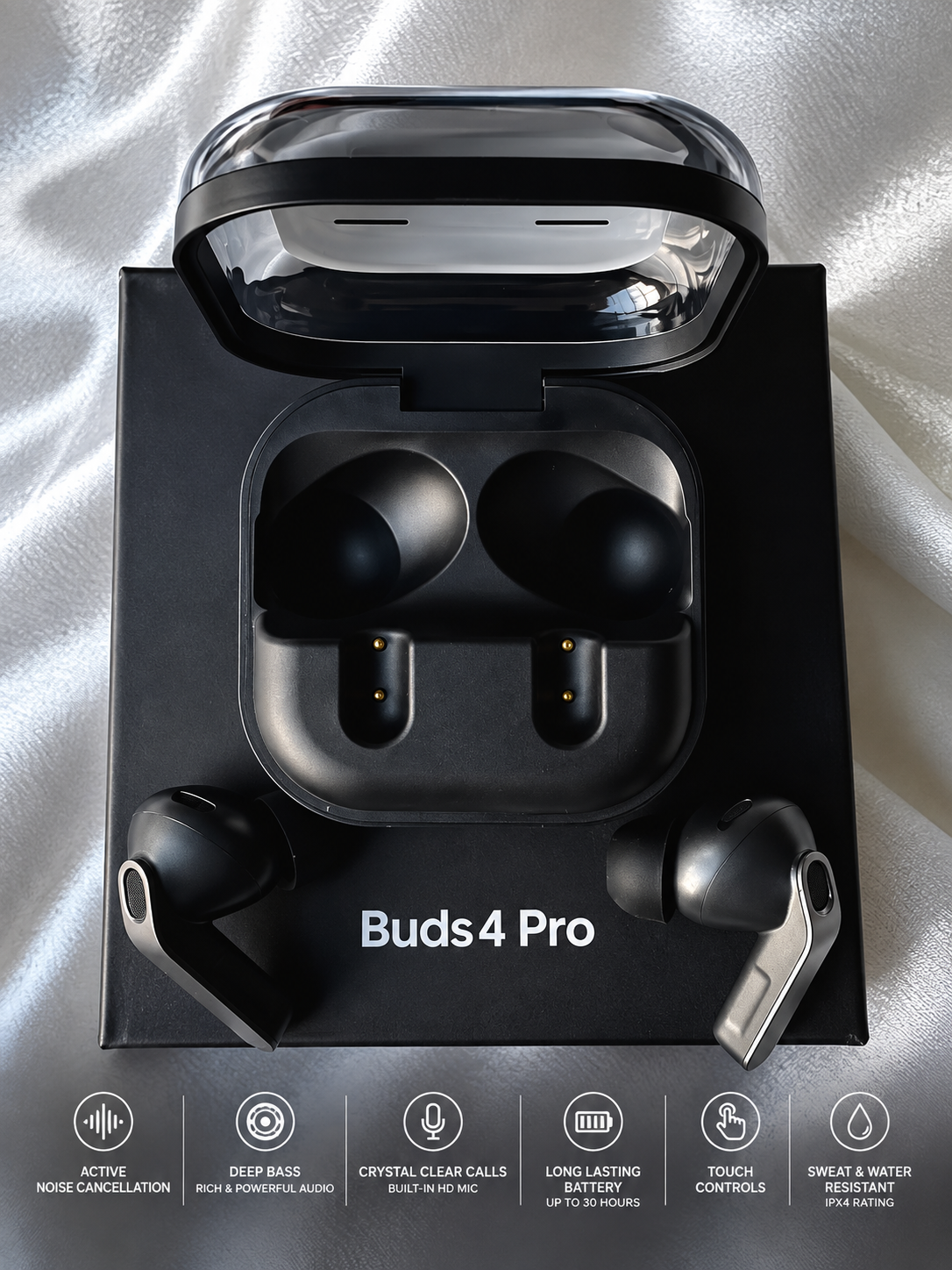 Galaxy Buds 4 Pro (True Wireless) Black