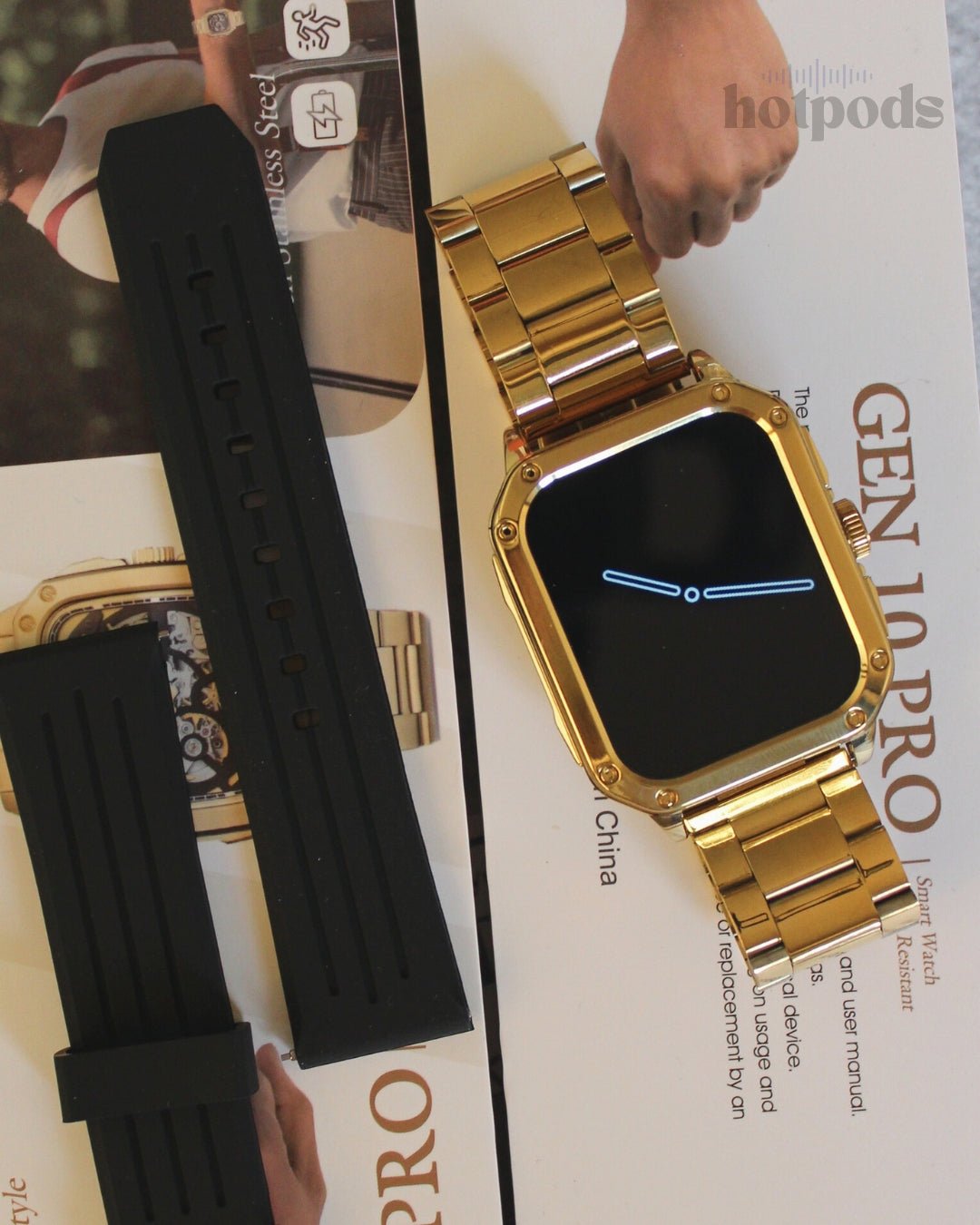 Generation 10 Pro - ON/OFF Logo