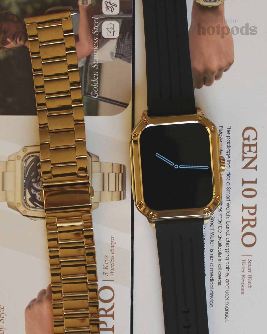 Generation 10 Pro - ON/OFF Logo