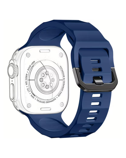 Zig Zag Band (Blue) 42mm to 49mm