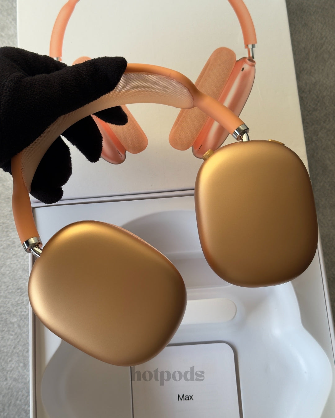 Hotpods Max (Noise Control + Popup Sensor) Orange