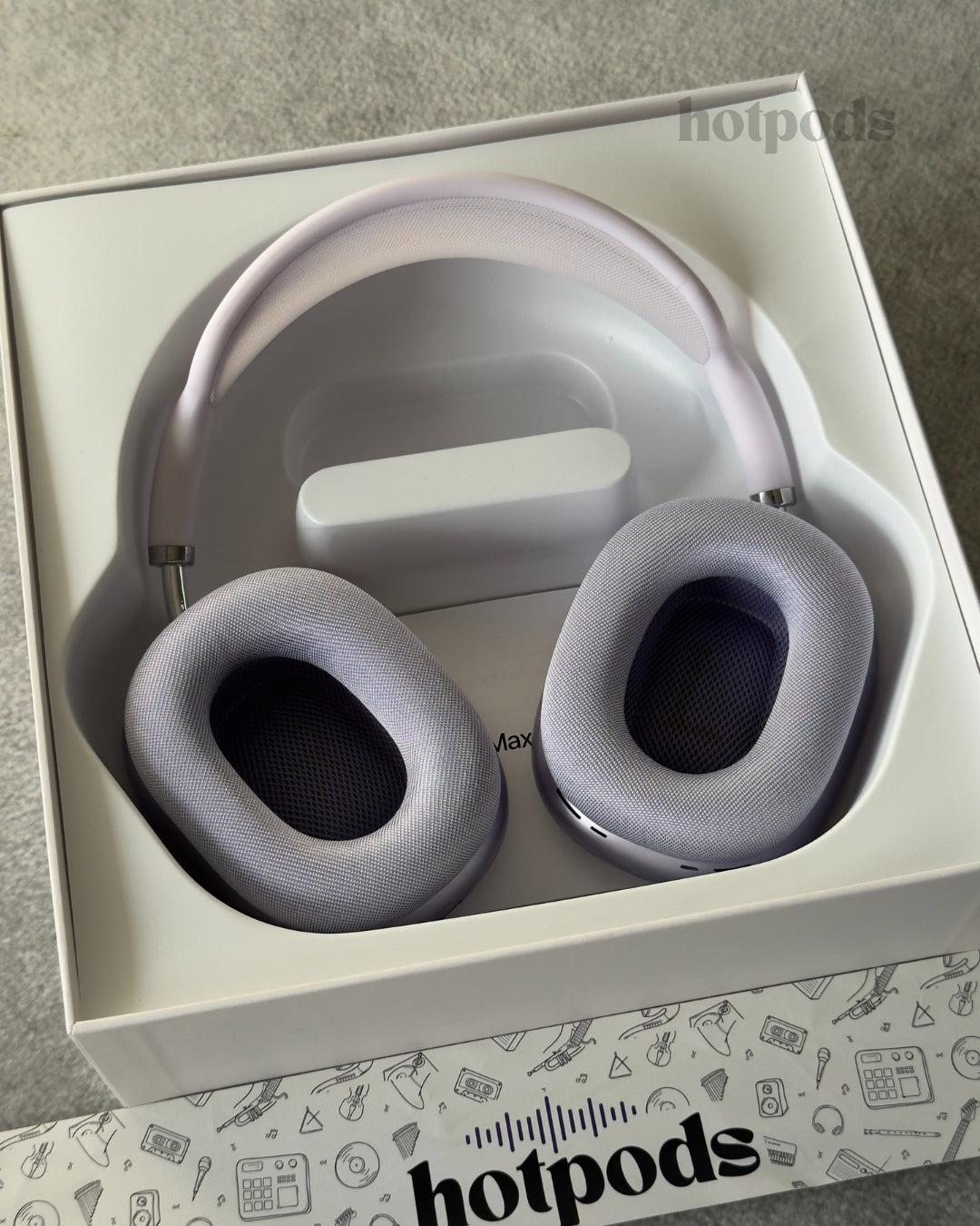 Hotpods Max (Noise Control + Popup Sensor) Purple