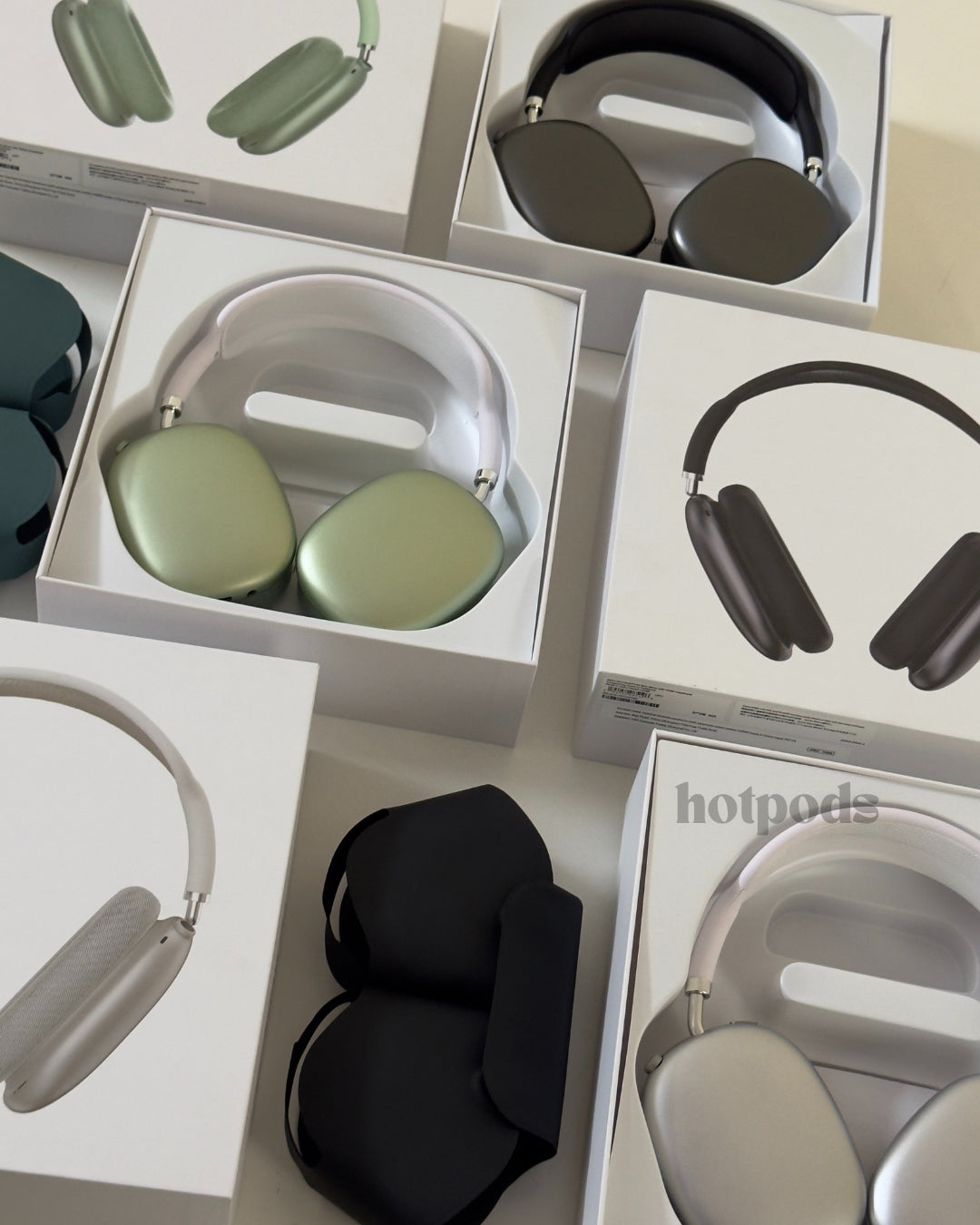 Hotpods Max (Noise Control + Popup Sensor) Silver