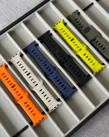 Silicon Sport Band (Mid Blue) 42mm to 49mm