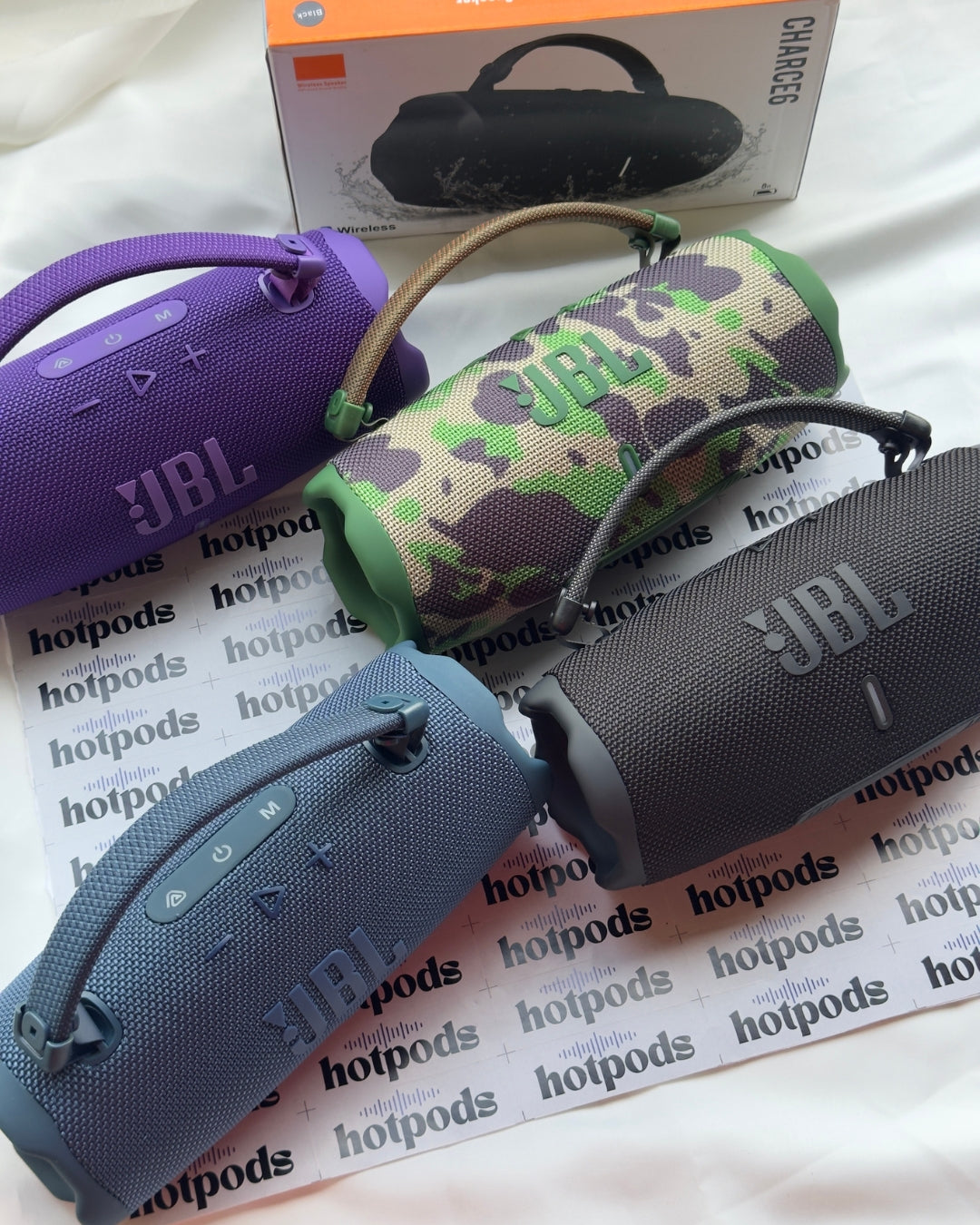 Charge 6 Black - Bluetooth Speaker