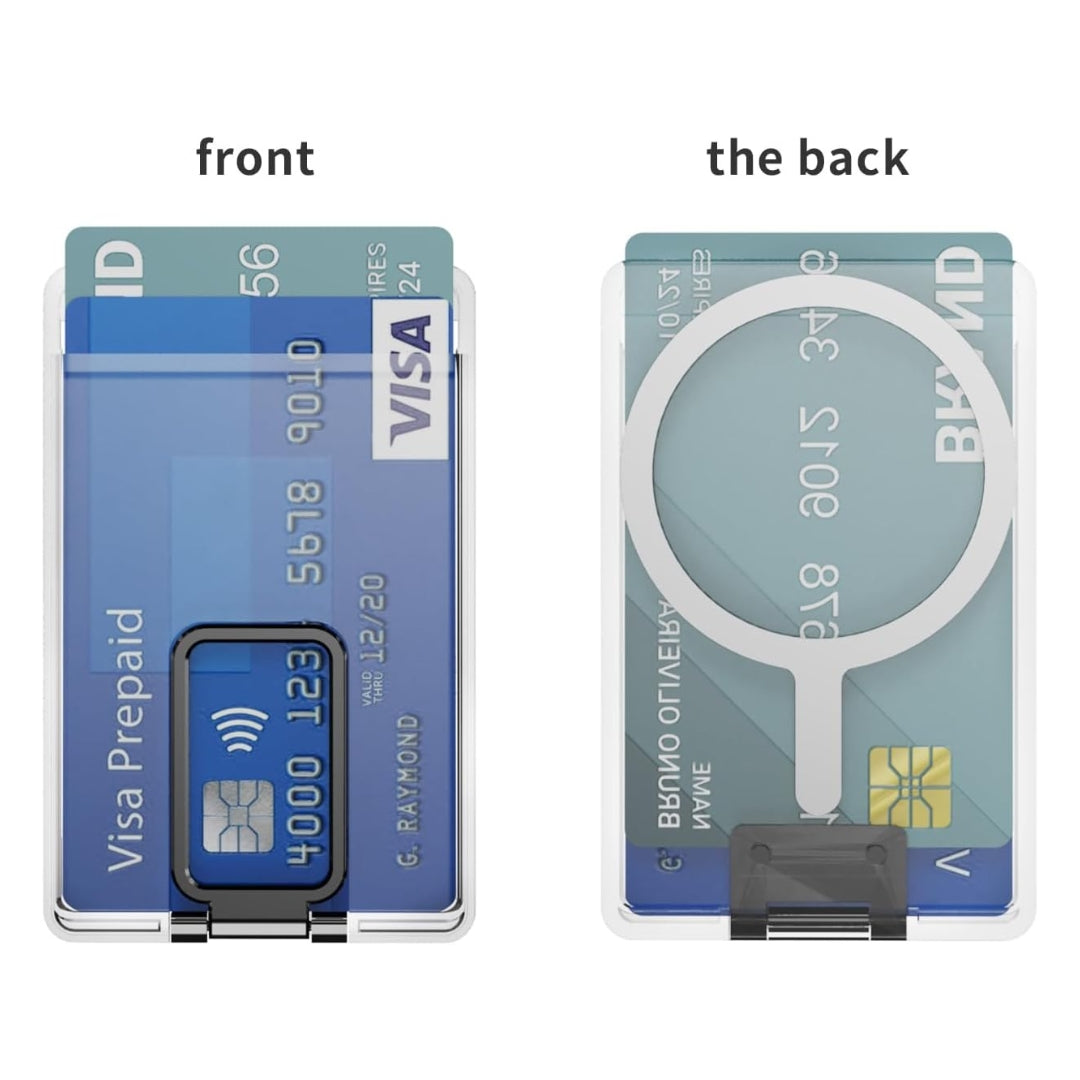Magnetic Card Wallet Holder with MagSafe