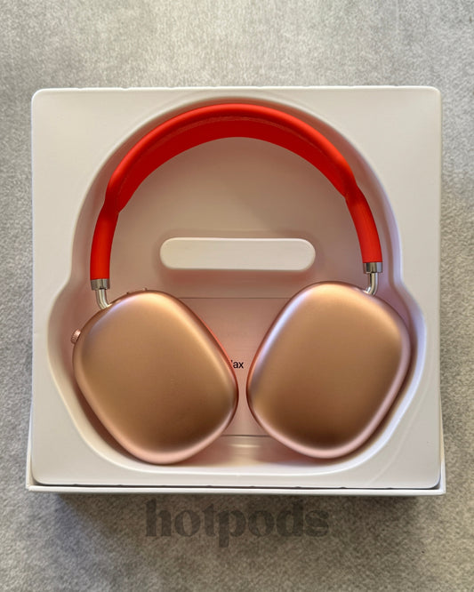 Hotpods Max (Noise Control + Popup Sensor) Red