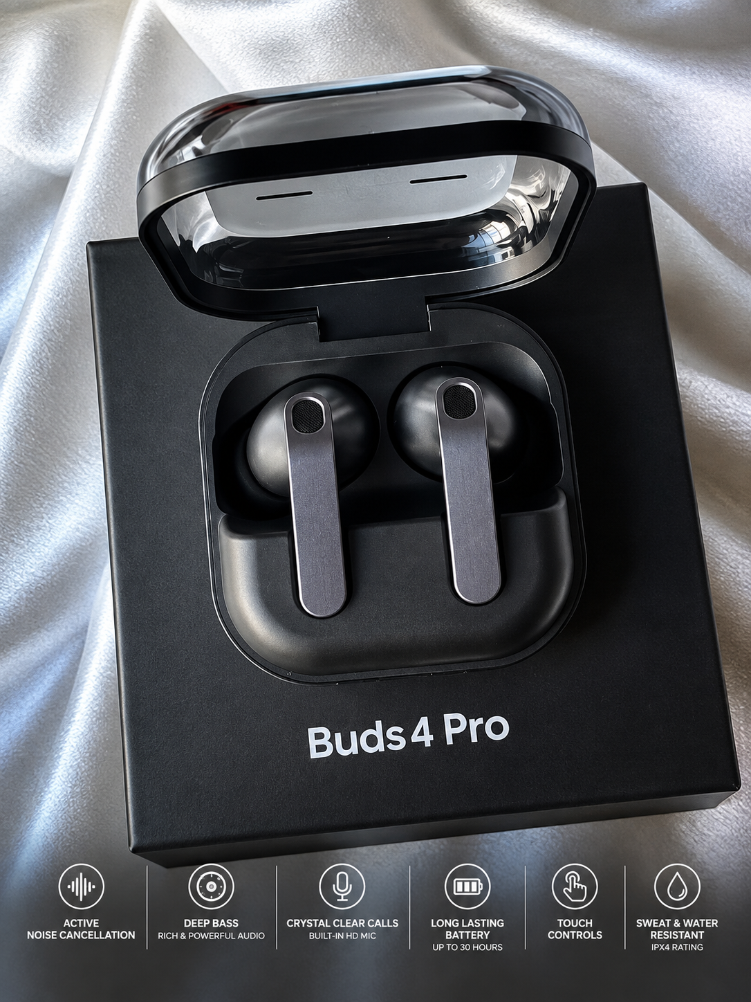 Galaxy Buds 4 Pro (True Wireless) Black