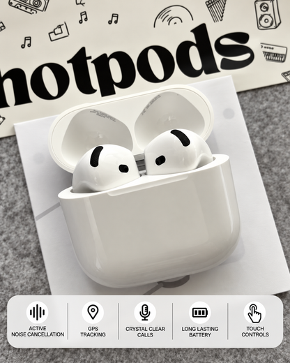 Hotpods 4 (ANC + GPS Edition)