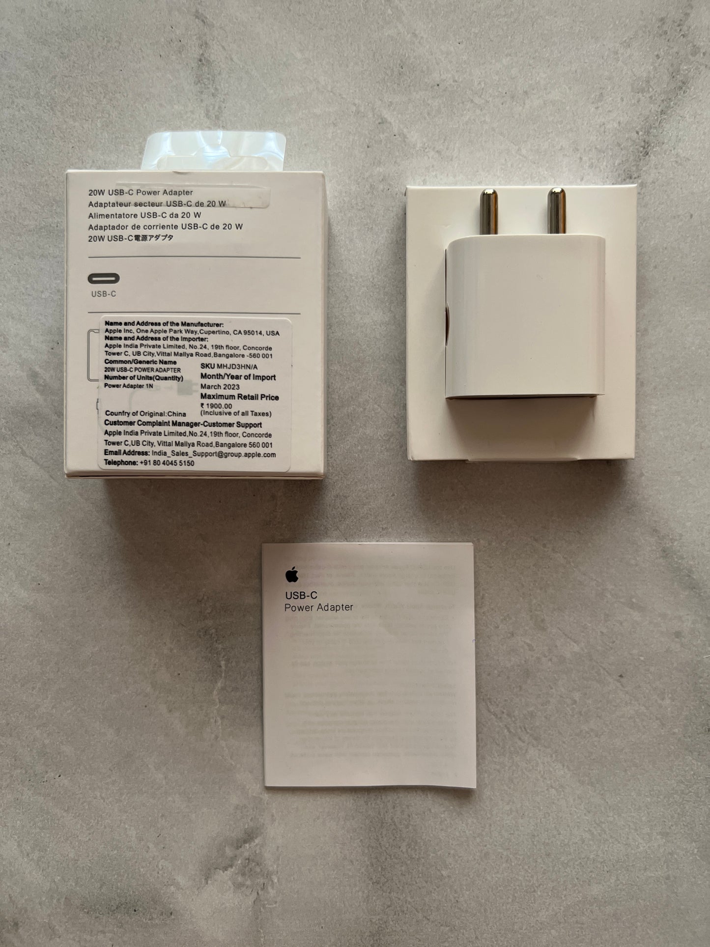 20W USB-C Power Adapter